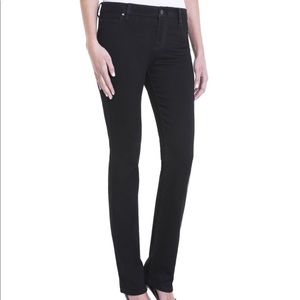 Liverpool Black Rinse Sadie Straight Leg Jeans